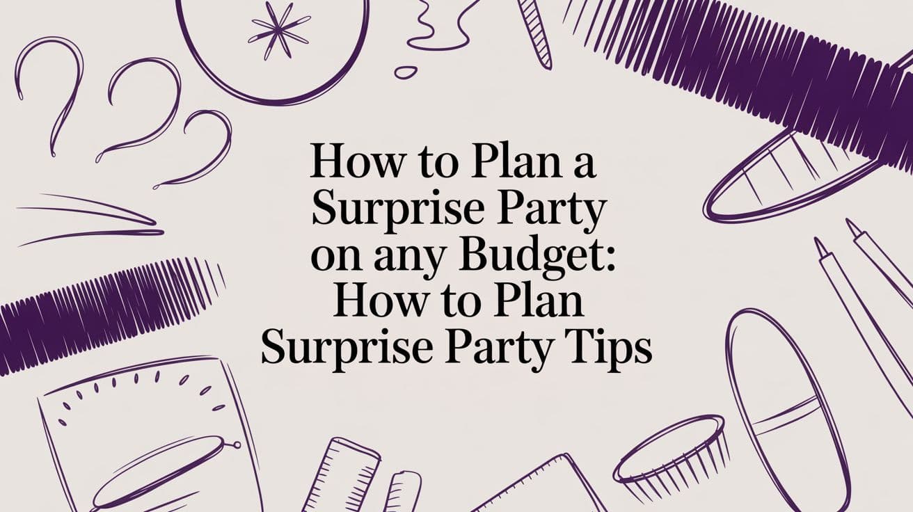 How to Plan a Surprise Party That Feels Like a Gift