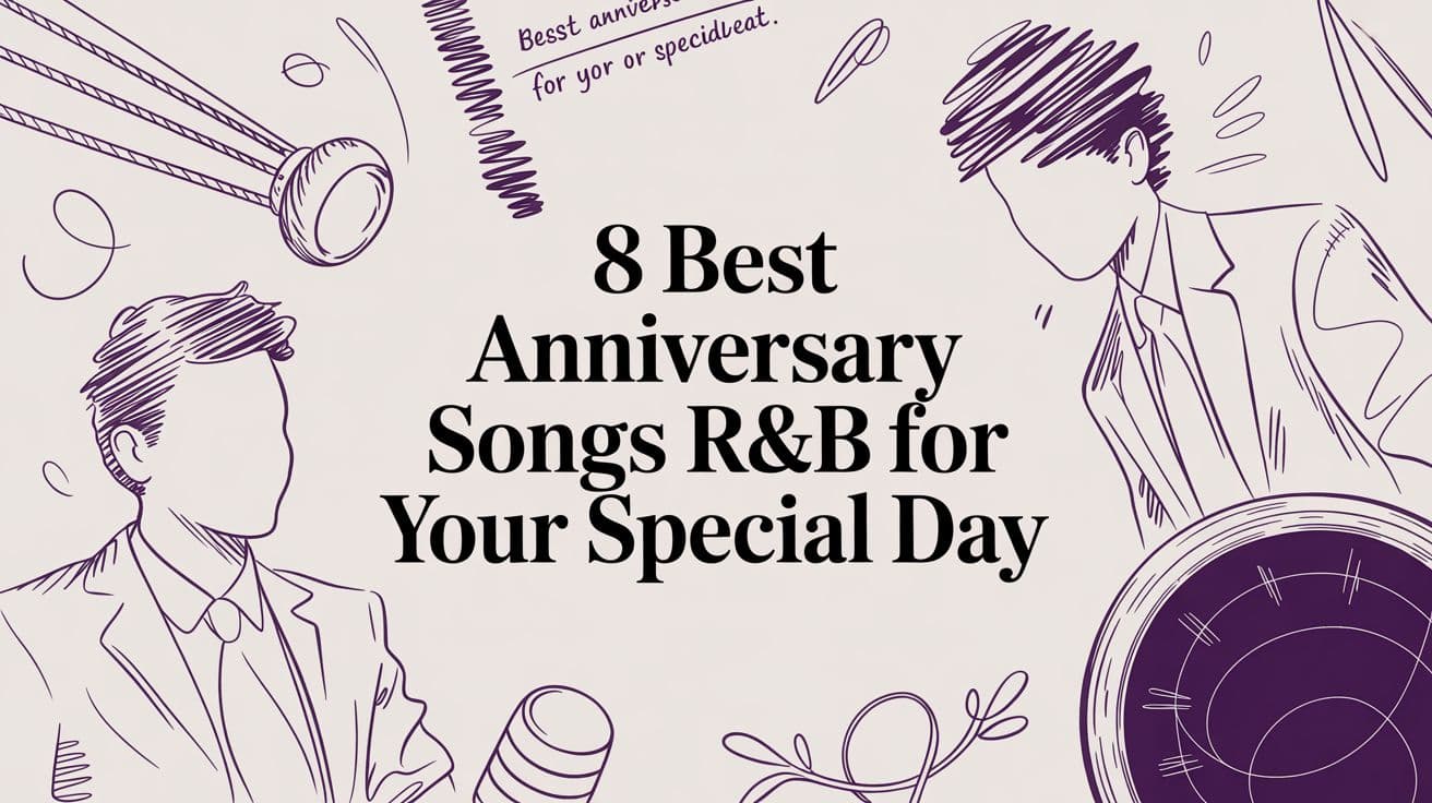 8 Best Anniversary Songs R&B for Your Special Day