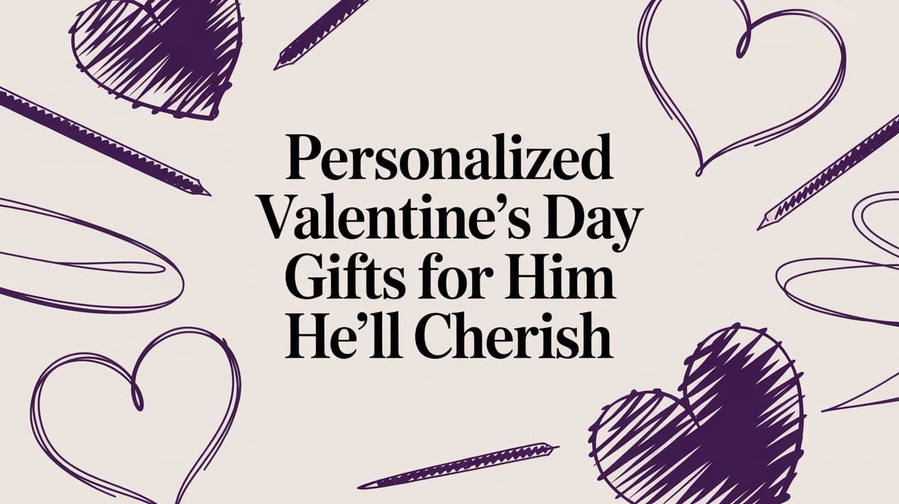 Personalized Valentine's Day Gifts for Him He'll Truly Love